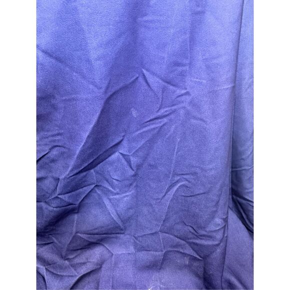 Rene Ruiz Embellished Halter Ombré Chiffon Gown Periwinkle Size US4 $995
